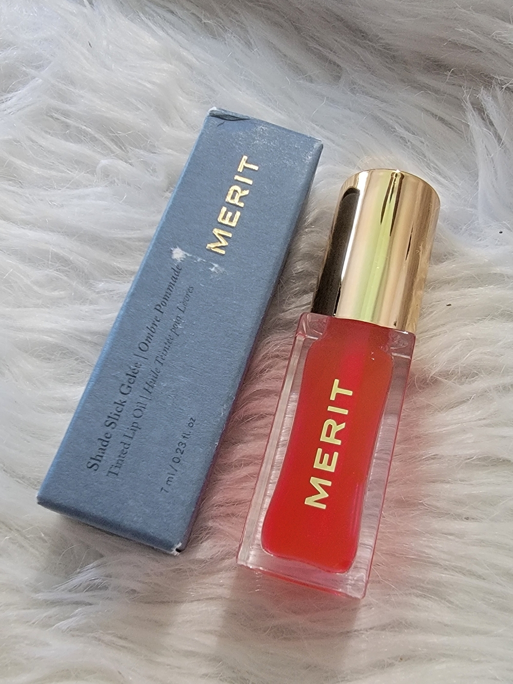 Merit Tinted Lip Oil - Red